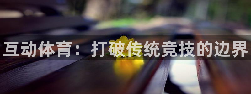互动体育：打破传统竞技的边界